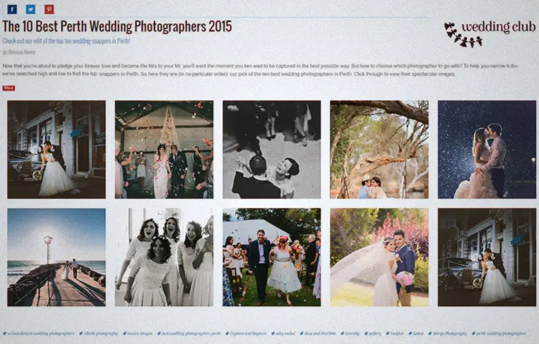 Perth's Best Wedding Photographers