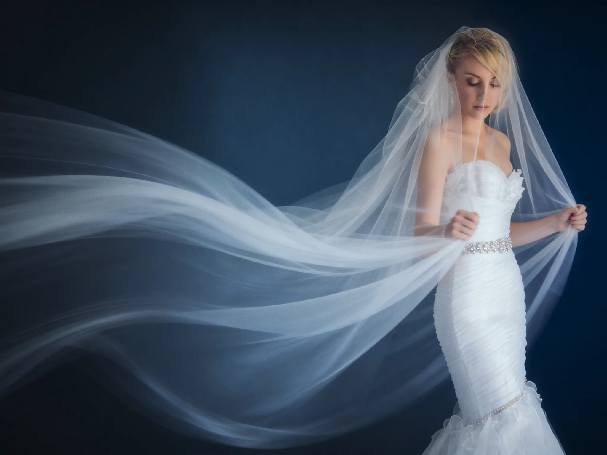 Wedding portrait photograph by Albedo Photography, Perth