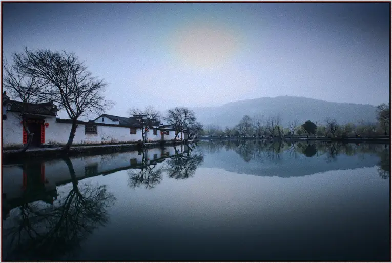Honcun lake sunrise