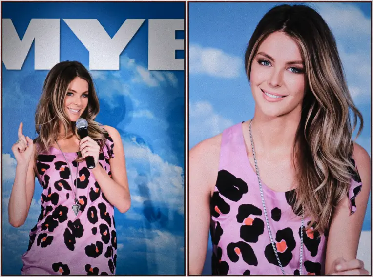 Sexy Jennifer Hawkins at Myer Fashion Photography