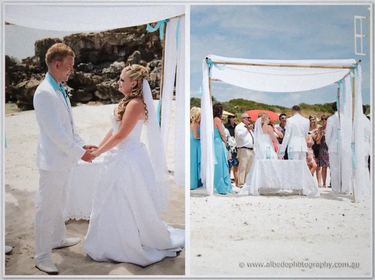 Perth Wedding Photographer : Lauren and Guy's beach wedding by Albedo Photography