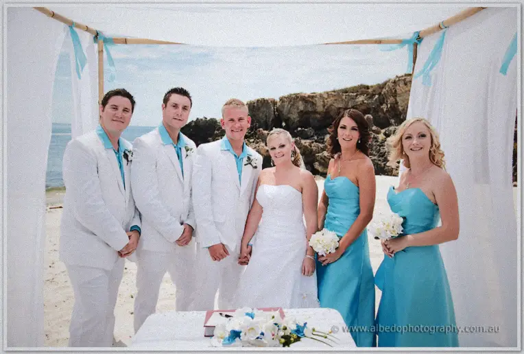 Perth Wedding Photographer : Lauren and Guy's beach wedding by Albedo Photography