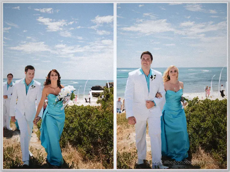 Perth Wedding Photographer : Lauren and Guy's beach wedding by Albedo Photography
