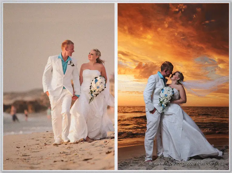 Perth Wedding Photographer : Lauren and Guy's beach wedding by Albedo Photography