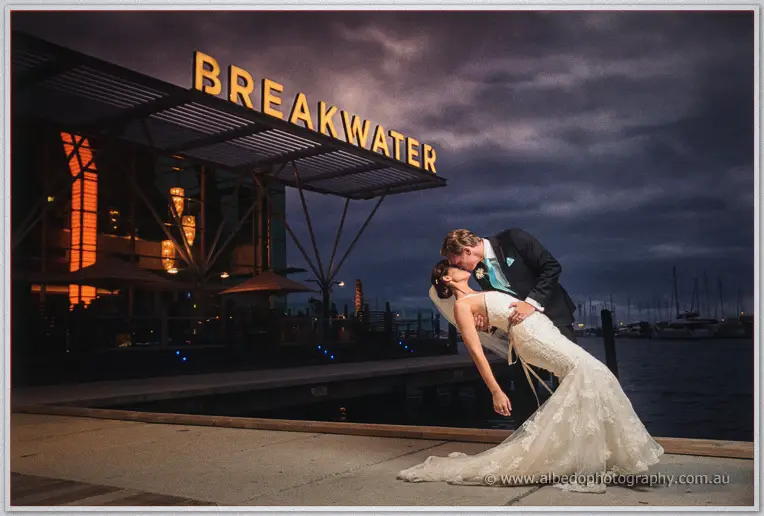 Breakwater Hillarys wedding