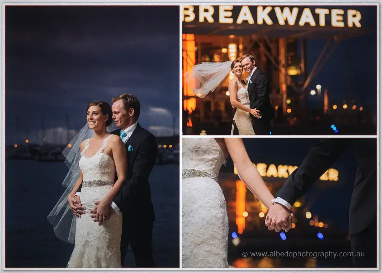 Breakwater Hillarys wedding
