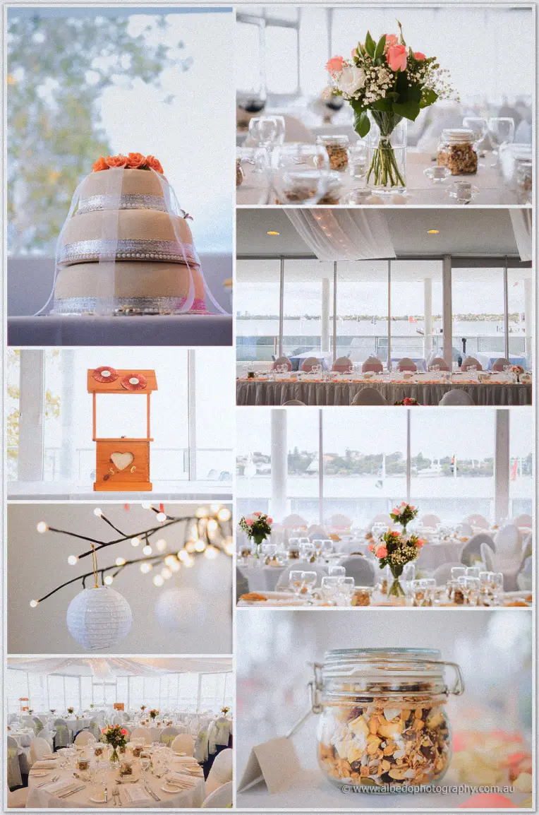 South of Perth Yacht Club wedding