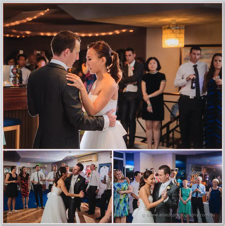 South of Perth Yacht Club wedding
