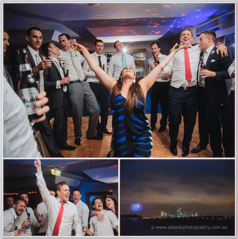 South of Perth Yacht Club wedding