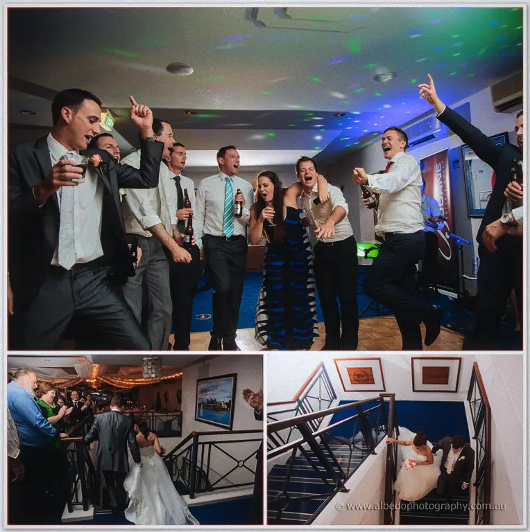South of Perth Yacht Club wedding