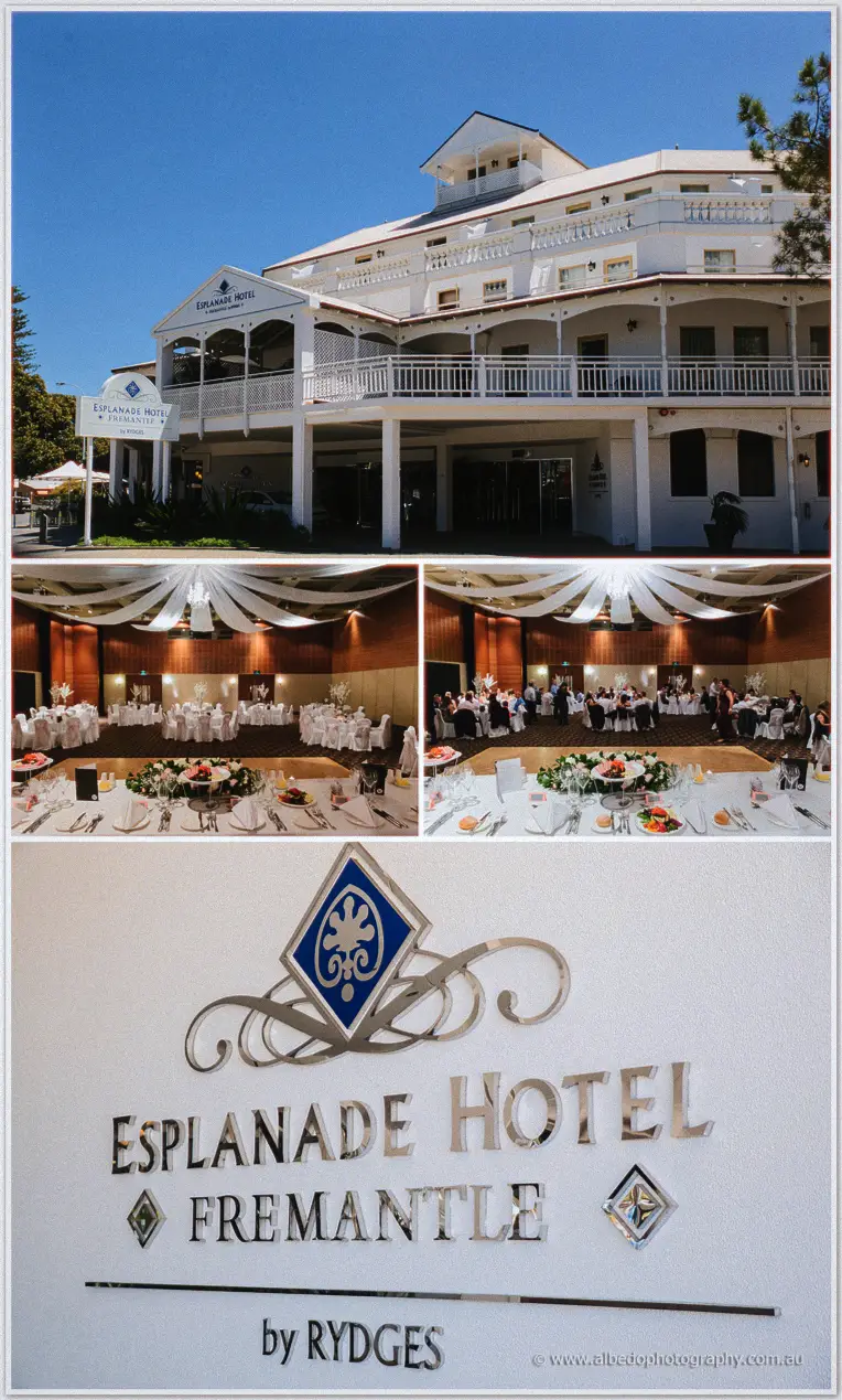 Esplanade Hotel Wedding Fremantle