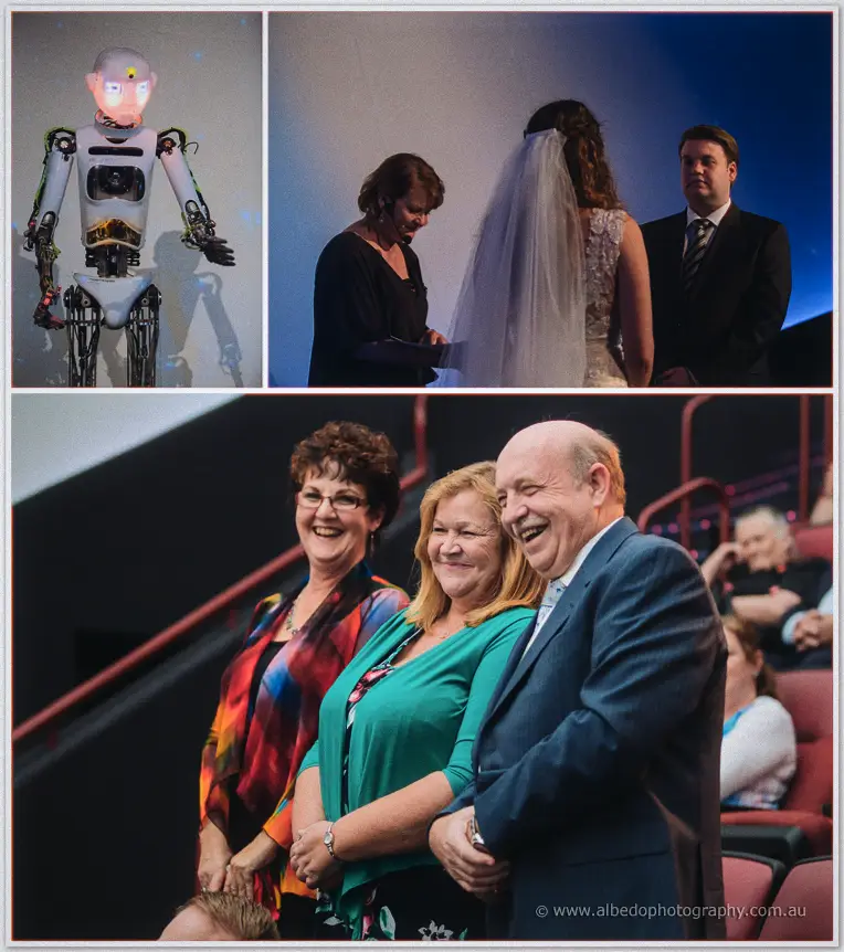 Planeterium Wedding photographer