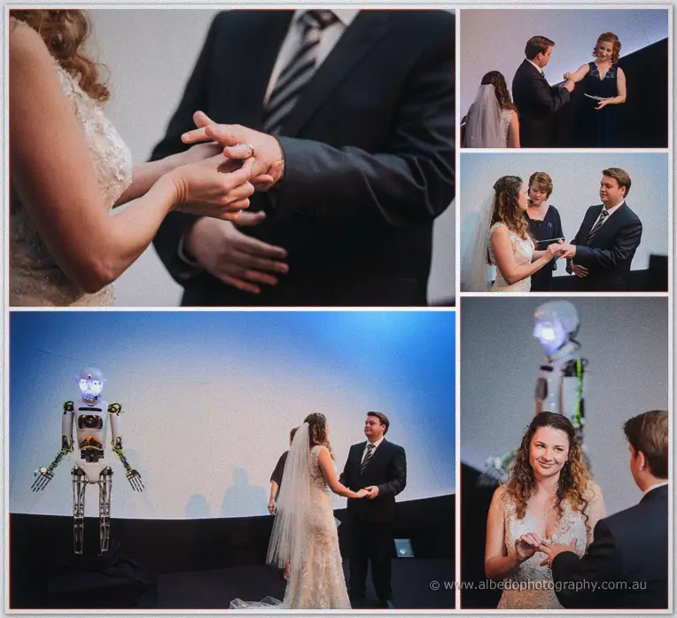 Planeterium Wedding photographer