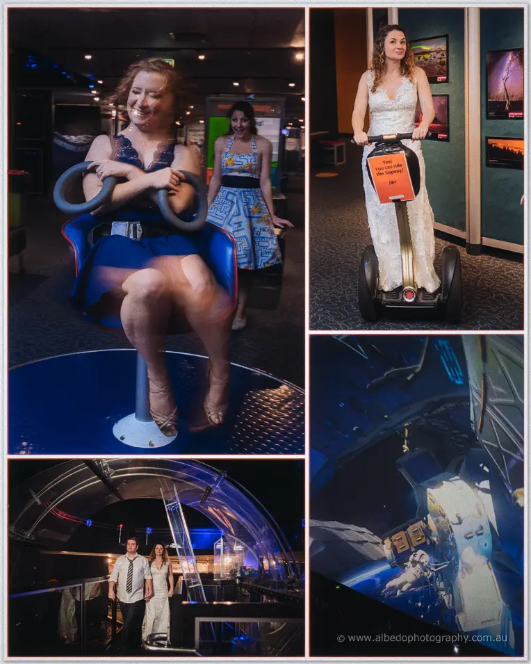 Scitech Wedding photography