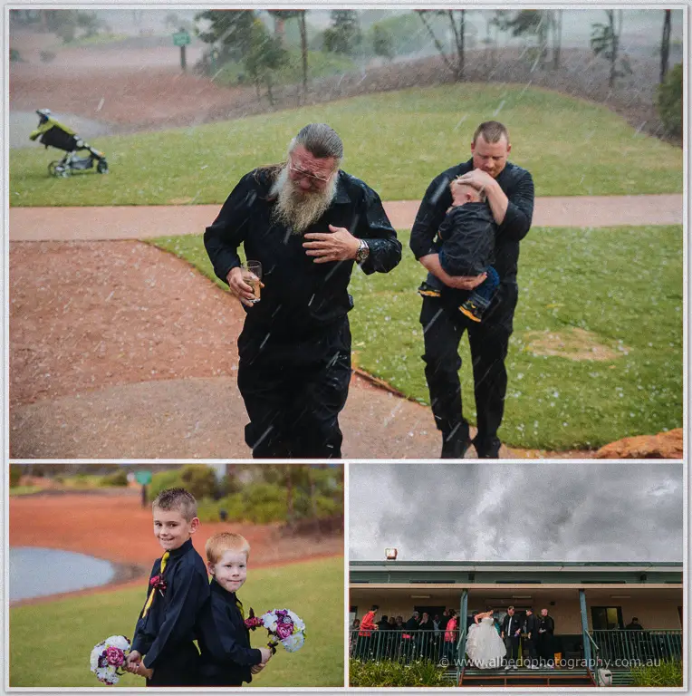 Wedding photographer Kalgoorlie Golf Course