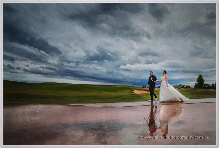 Wedding photographer Kalgoorlie Golf Course