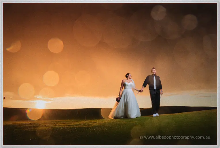Wedding photographer Kalgoorlie Golf Course