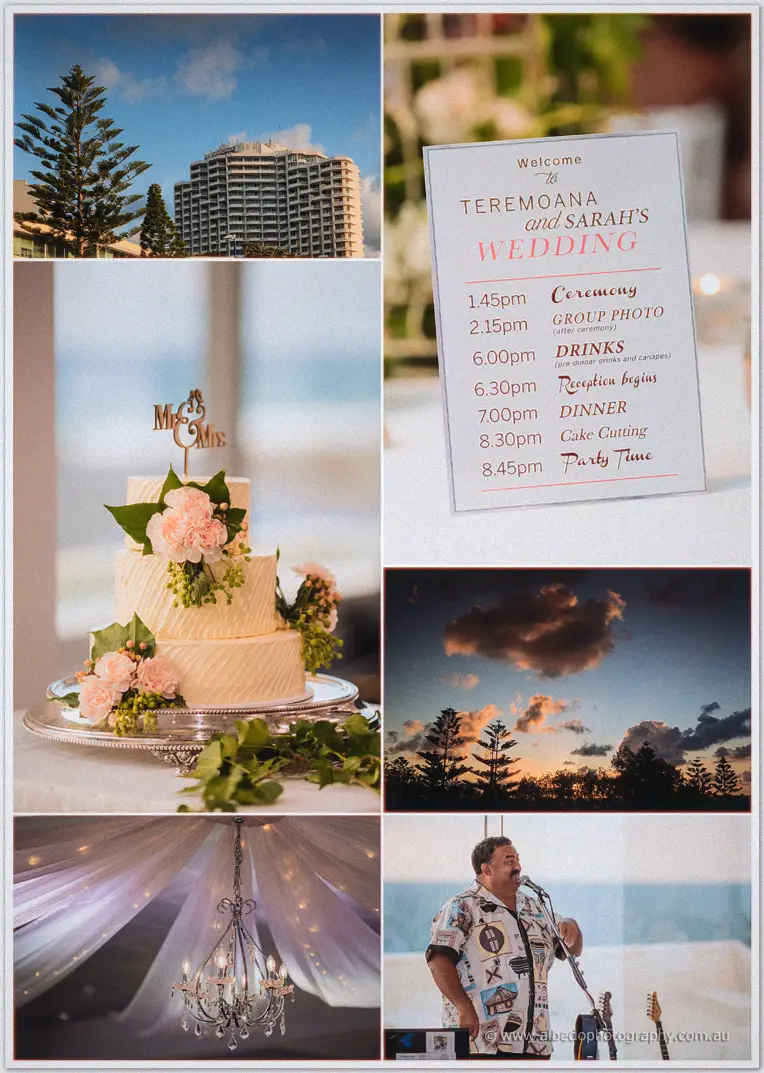 Beach wedding photos Scarborough