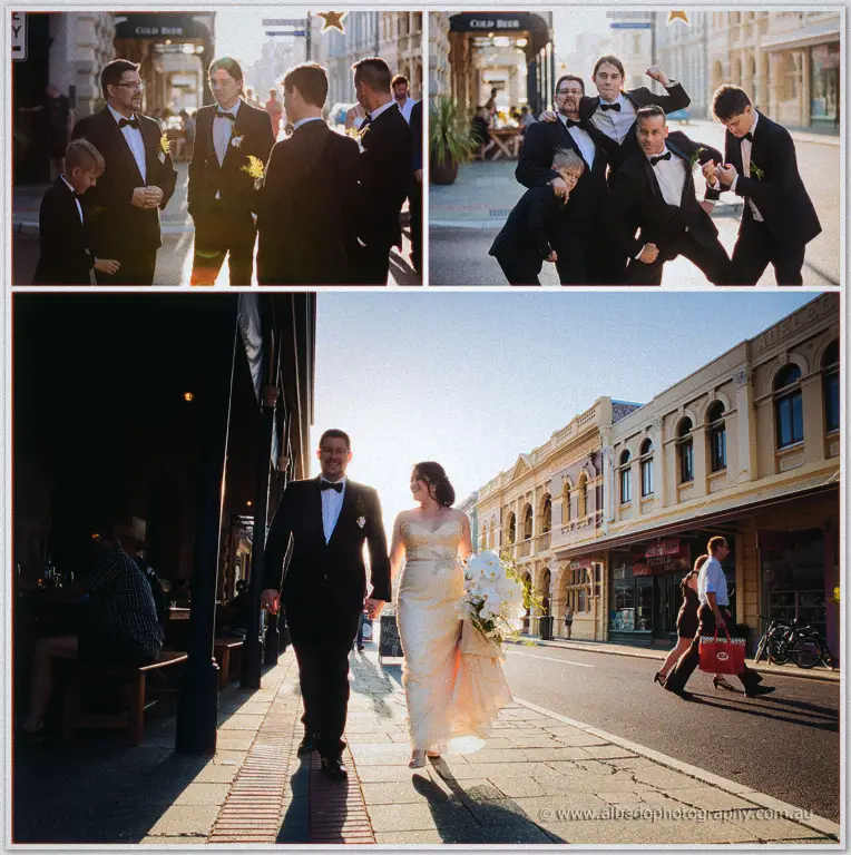 Wedding photography Fremantle Town Hall