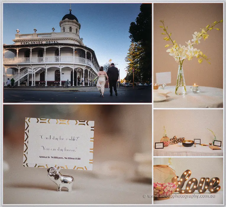 Wedding photography Fremantle Town Hall