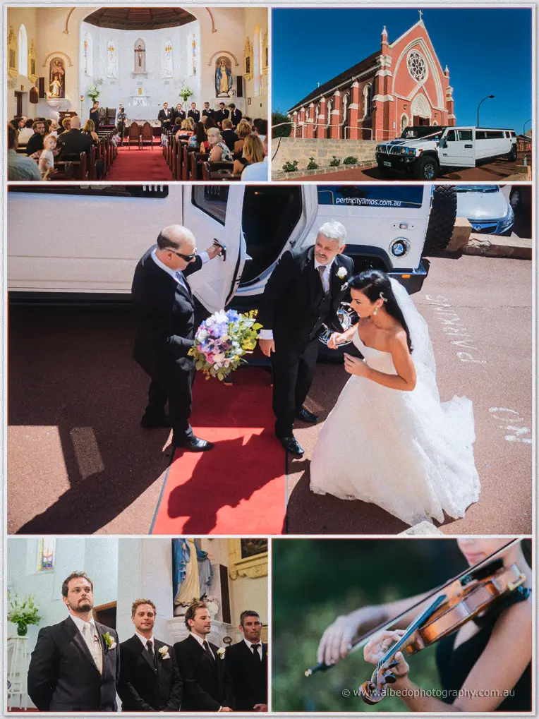 Esplanade Hotel wedding