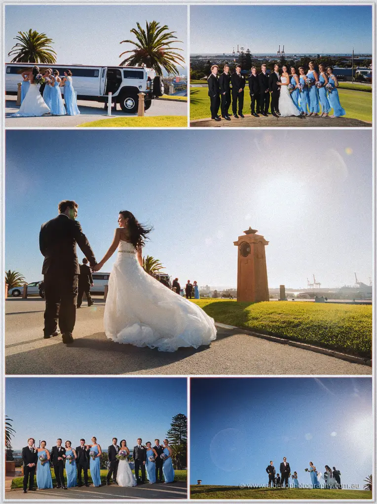 Esplanade Hotel wedding