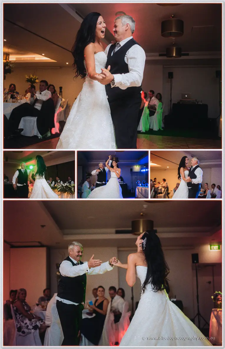 Esplanade Hotel wedding