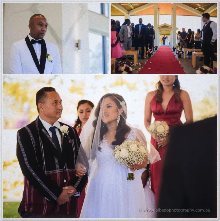 Vines Resort Wedding Photographer Garden Pavilion