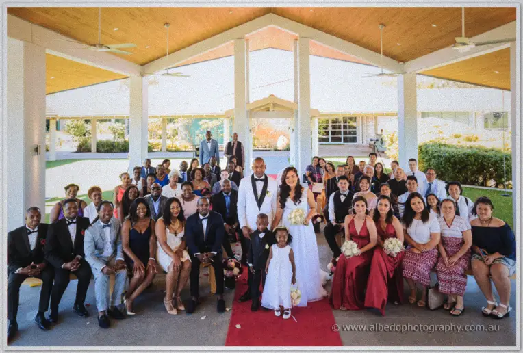 Vines Resort Wedding Photographer Garden Pavilion