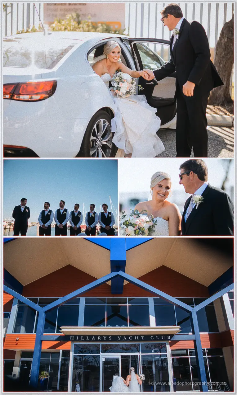Hillarys Yacht Club Wedding Photographer