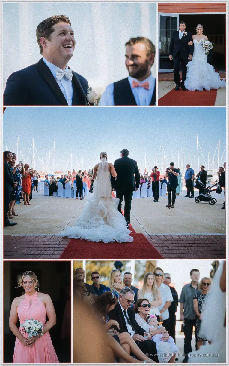Hillarys Yacht Club Wedding Photographer