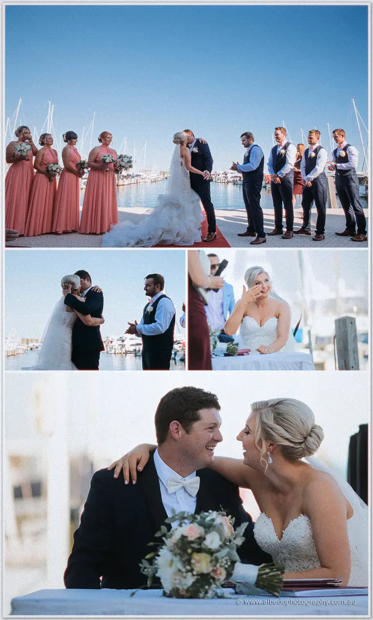 Hillarys Yacht Club Wedding Photographer