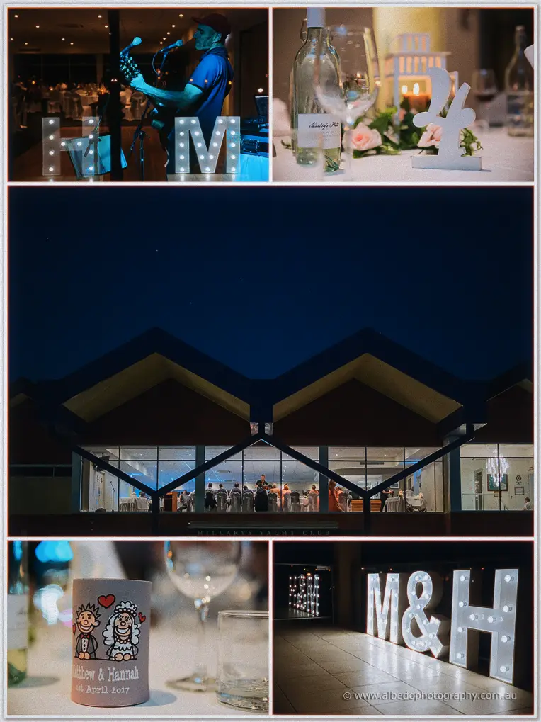 Hillarys Yacht Club Wedding Photographer