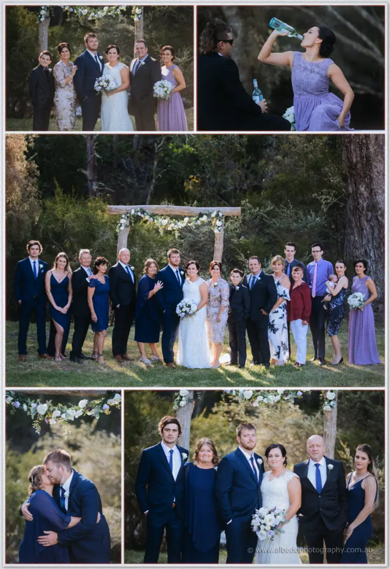 Clover Cottage Family Wedding Photos