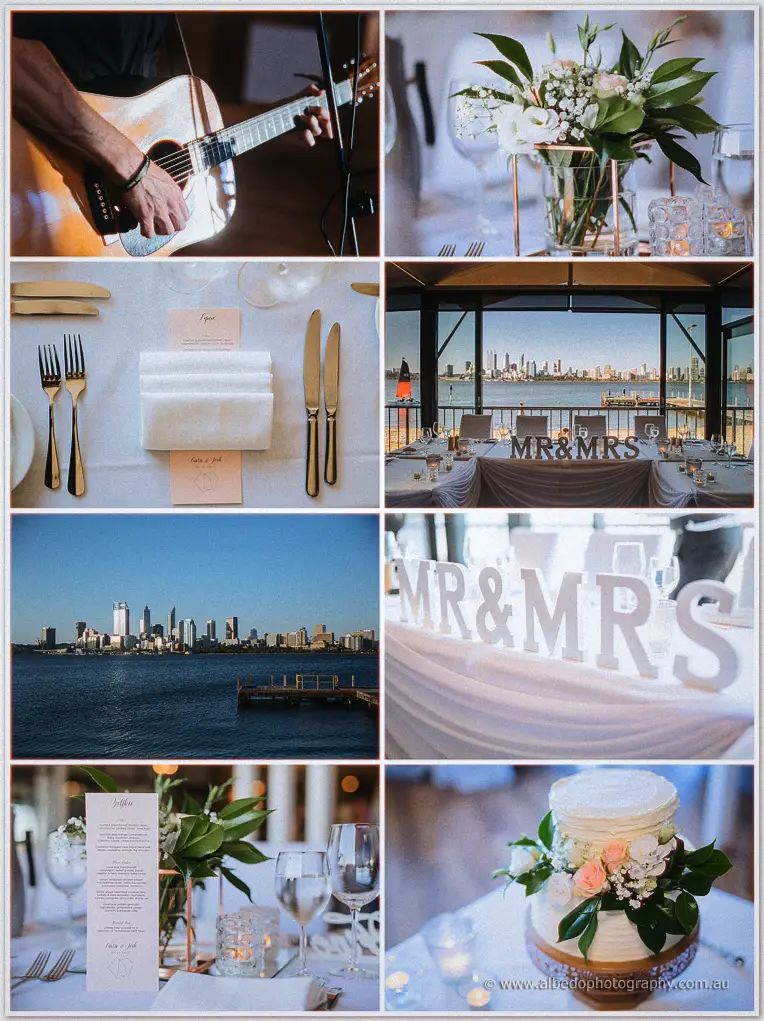 Boatshed Restaurant Wedding Photographer