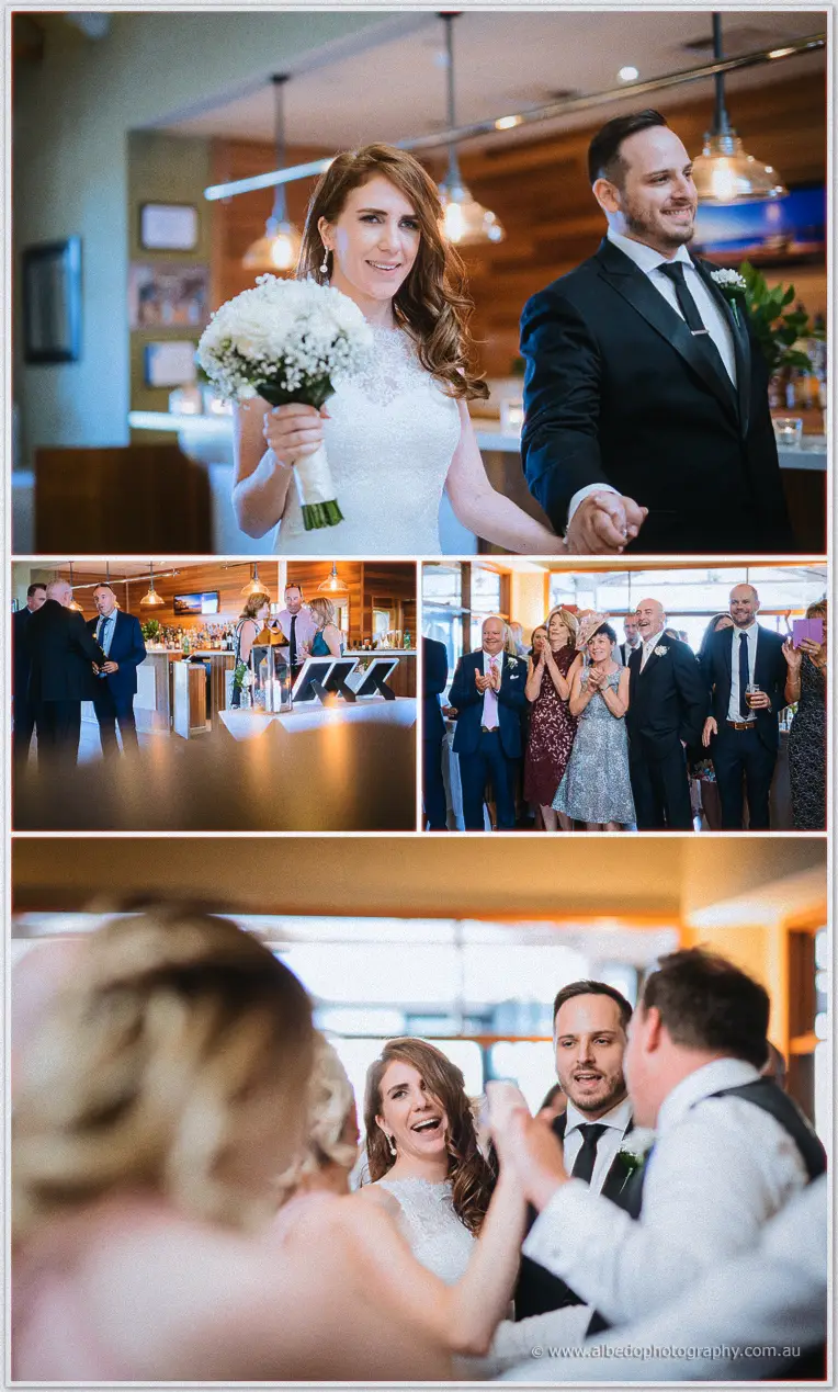 Boatshed Restaurant Wedding Photographer