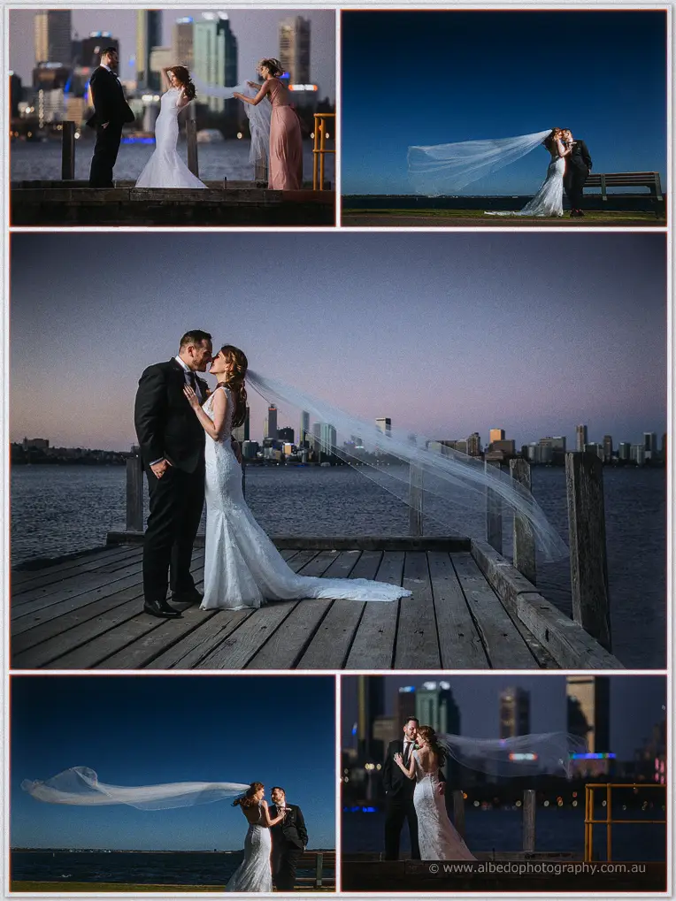 Boatshed Restaurant South Perth Wedding Photographer
