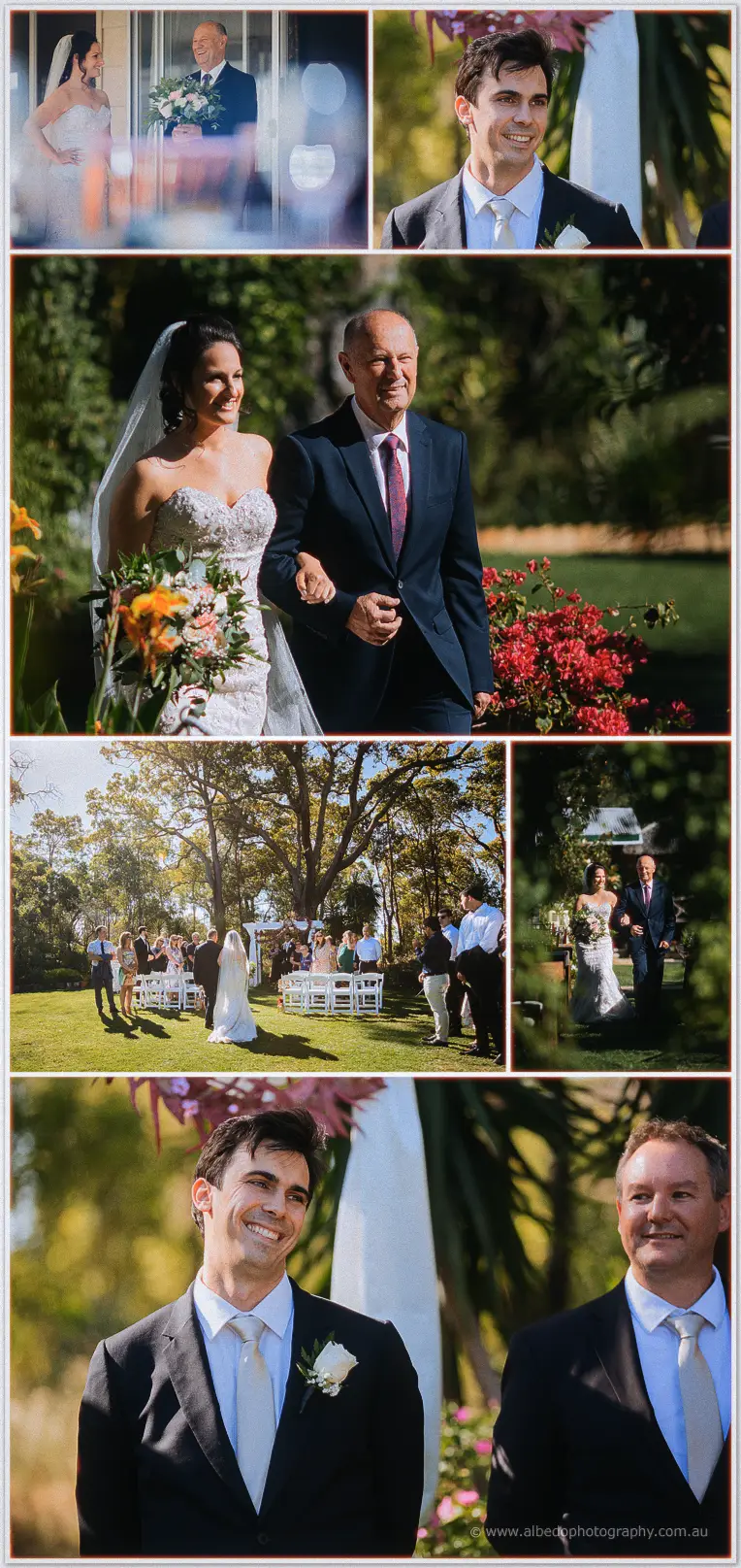 Rothwood Lawn Wedding ceremony