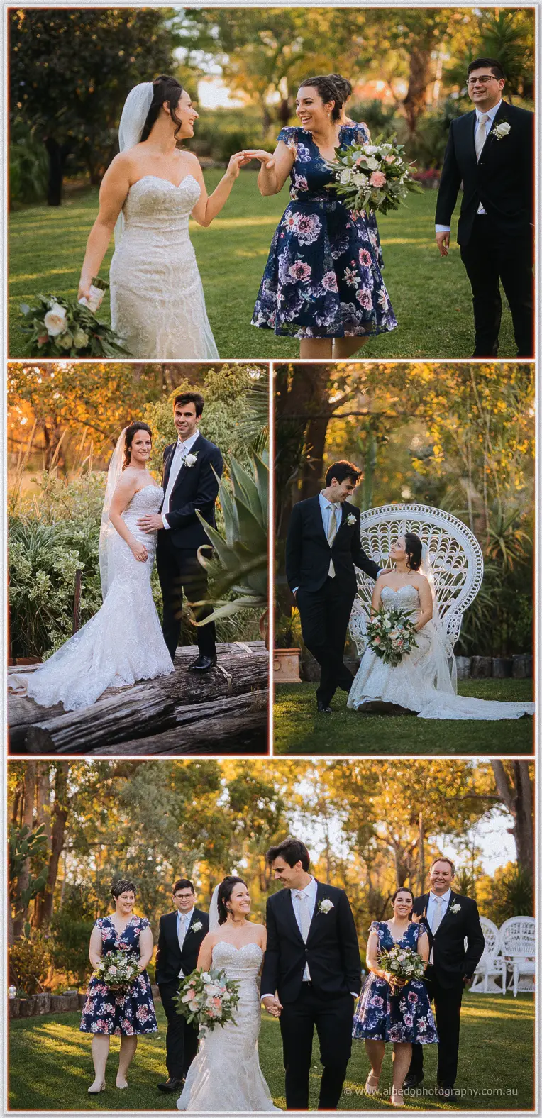 Rothwood Garden Wedding Photos bridal party