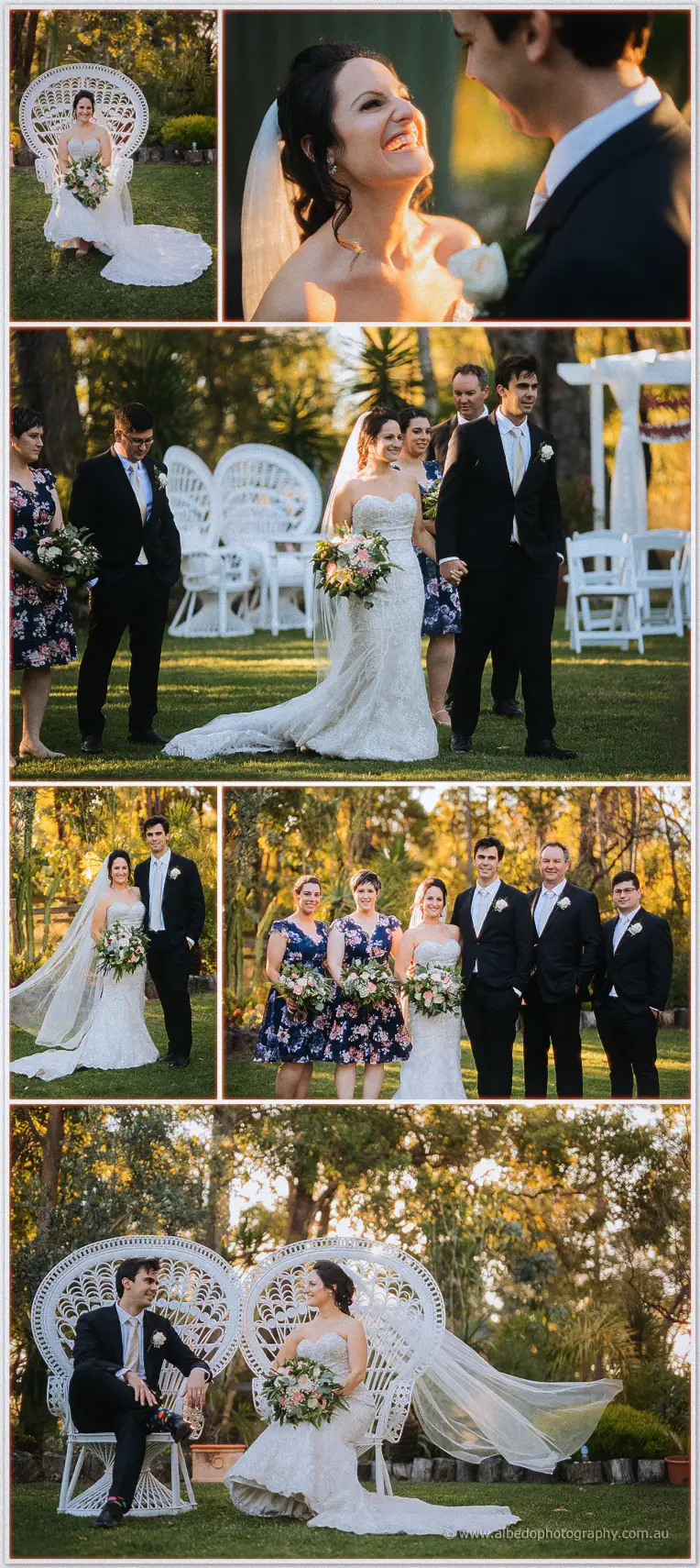 Rothwood wedding peacock chair